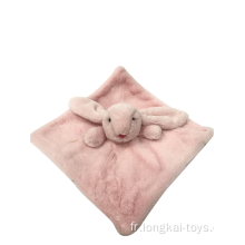 Serviette Confort Lapin En Peluche